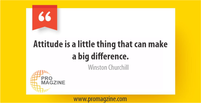 Attitude is a little thing that can make a big difference. - Winston Churchill