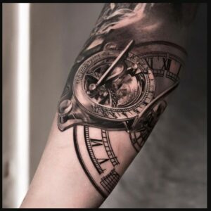 99 Fascinating Birth Clock Tattoo Ideas That Will Blow Your Mind