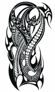 Shoulder Wave Tattoo Idea