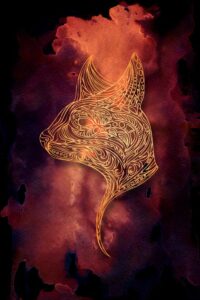 Japanese Wave Artsy Tattoo Idea